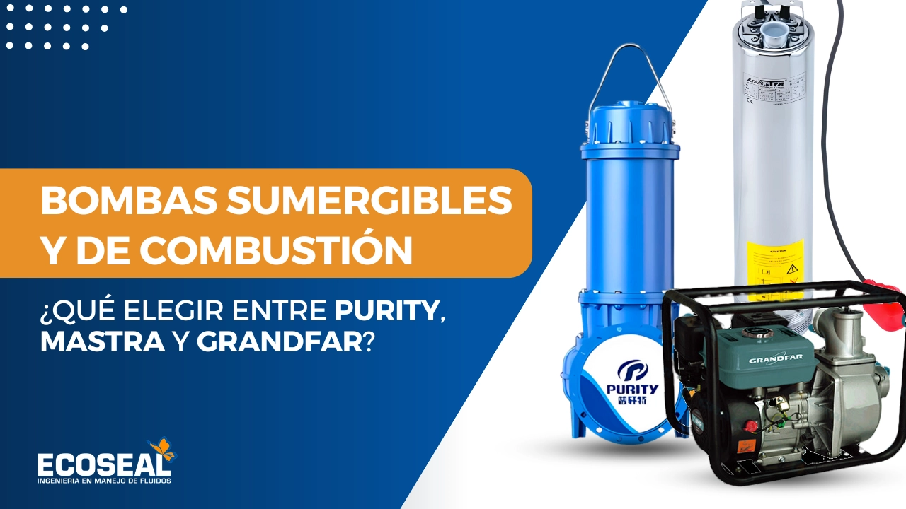 Bombas Sumergibles y de Combustión: ¿Qué Elegir entre Purity, Mastra y Grandfar?