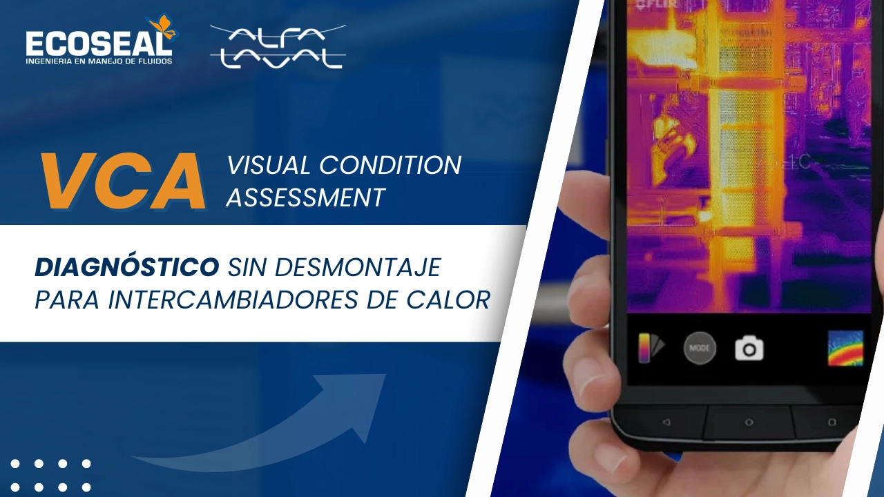 VCA de Alfa Laval: Diagnóstico sin desmontaje para intercambiadores de calor