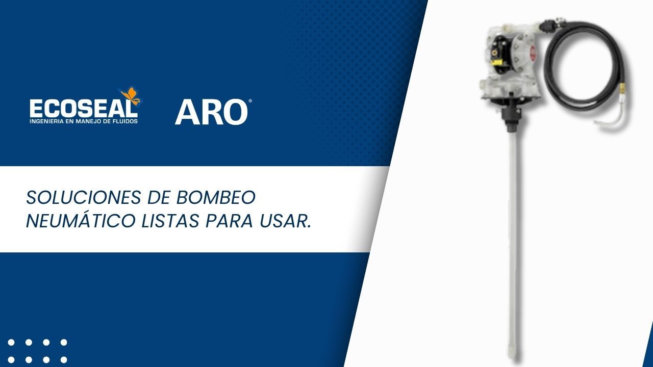 Optimice su Transferencia de Fluidos con los Paquetes de Bombas para Tambores ARO®